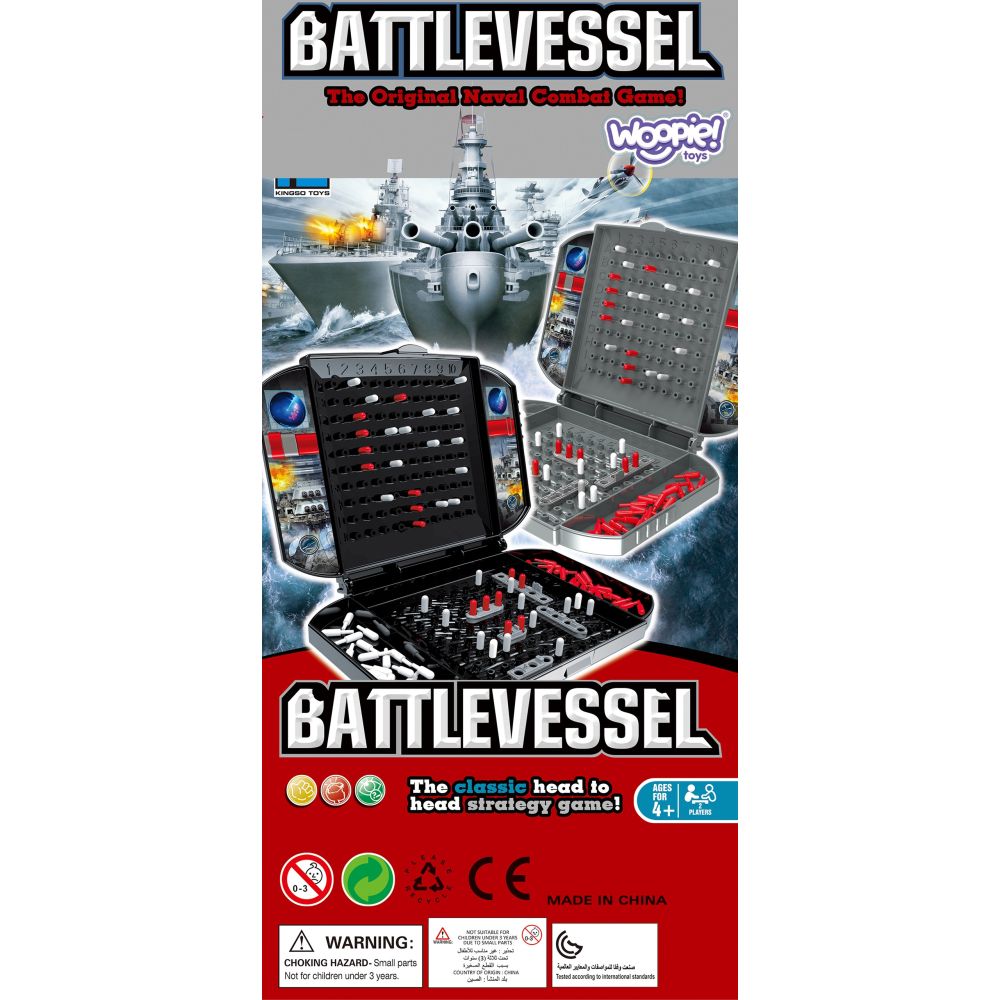Stalo žaidimas „WOOPIE“ – „MEGA NAVAL BATTLE“ (4+) 